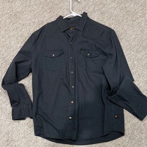 Howler Brothers Charcoal Button-Up Shirt